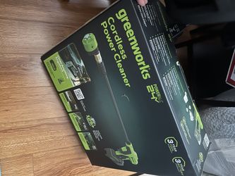 🌟 Greenworks 24V Cordless Power Cleaner – Used Once! 🌟