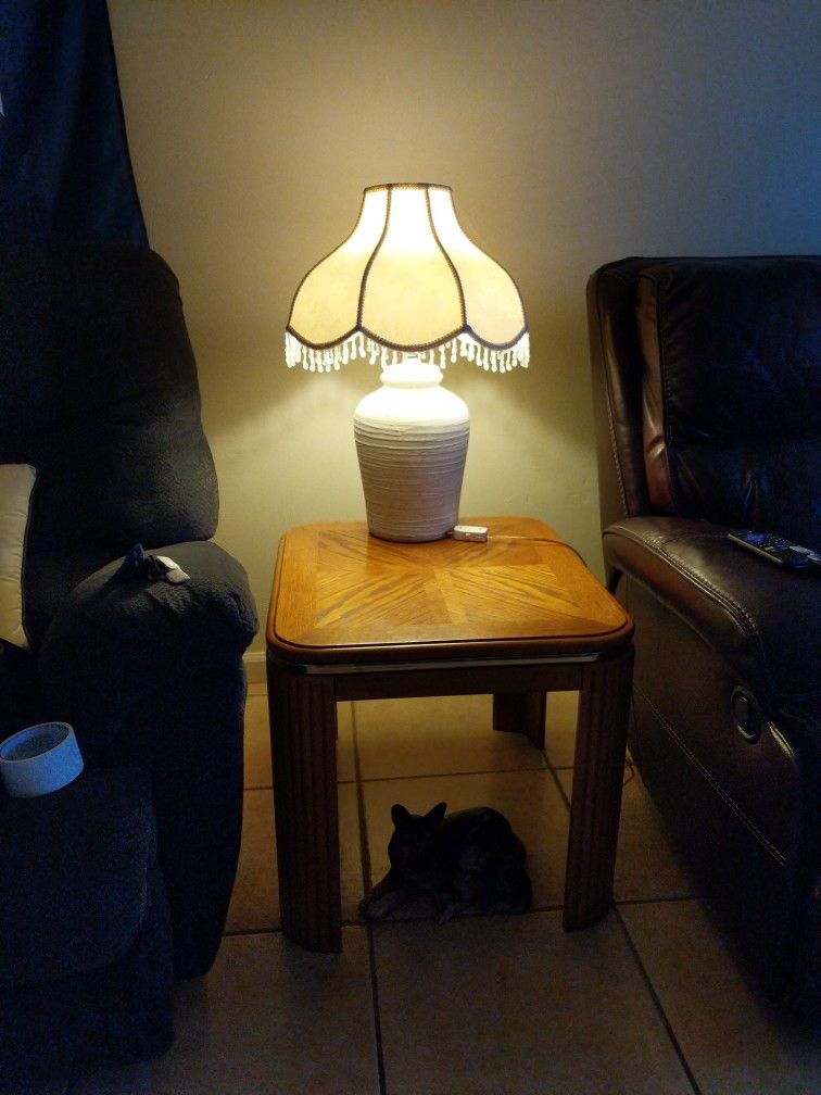 Table And Lamp