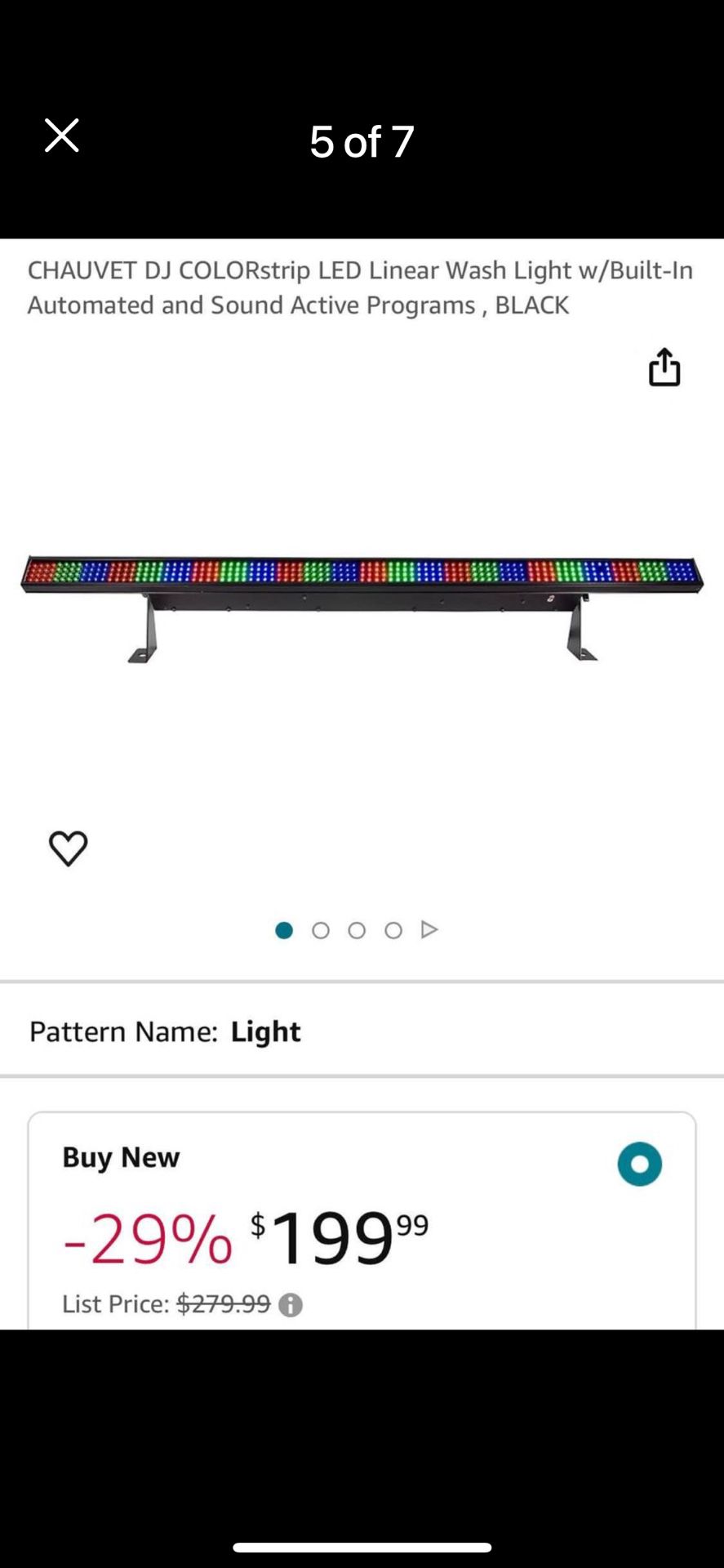 Dj Light color Strip Linkable Led Entertainment Lights 
