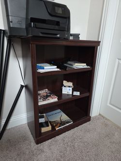 Cherry 3 Shelf Book Case