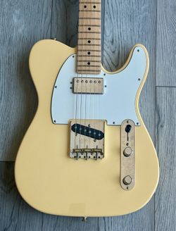 Fender American Telecaster 75TH ANNIVERSARY Vintage White Custom Deluxe Performer SH Double Tap USA Push/Pull Humbucker HS Tele Pro Guitar. Comes with