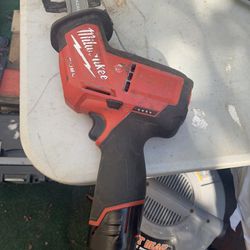 M12 Cordless Milwaukee Sawzall With Battery And Charger 