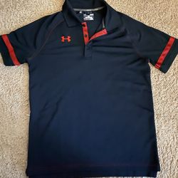 Under Armour HeatGear Polo Shirt Men's Small 