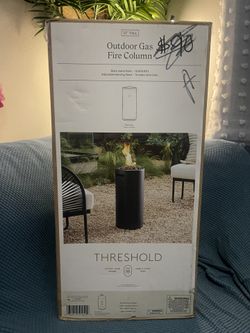 Threshold Outdoor Fire Column Brand New