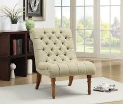 Tufted Accent Chair without Arms Mossy Green new in box