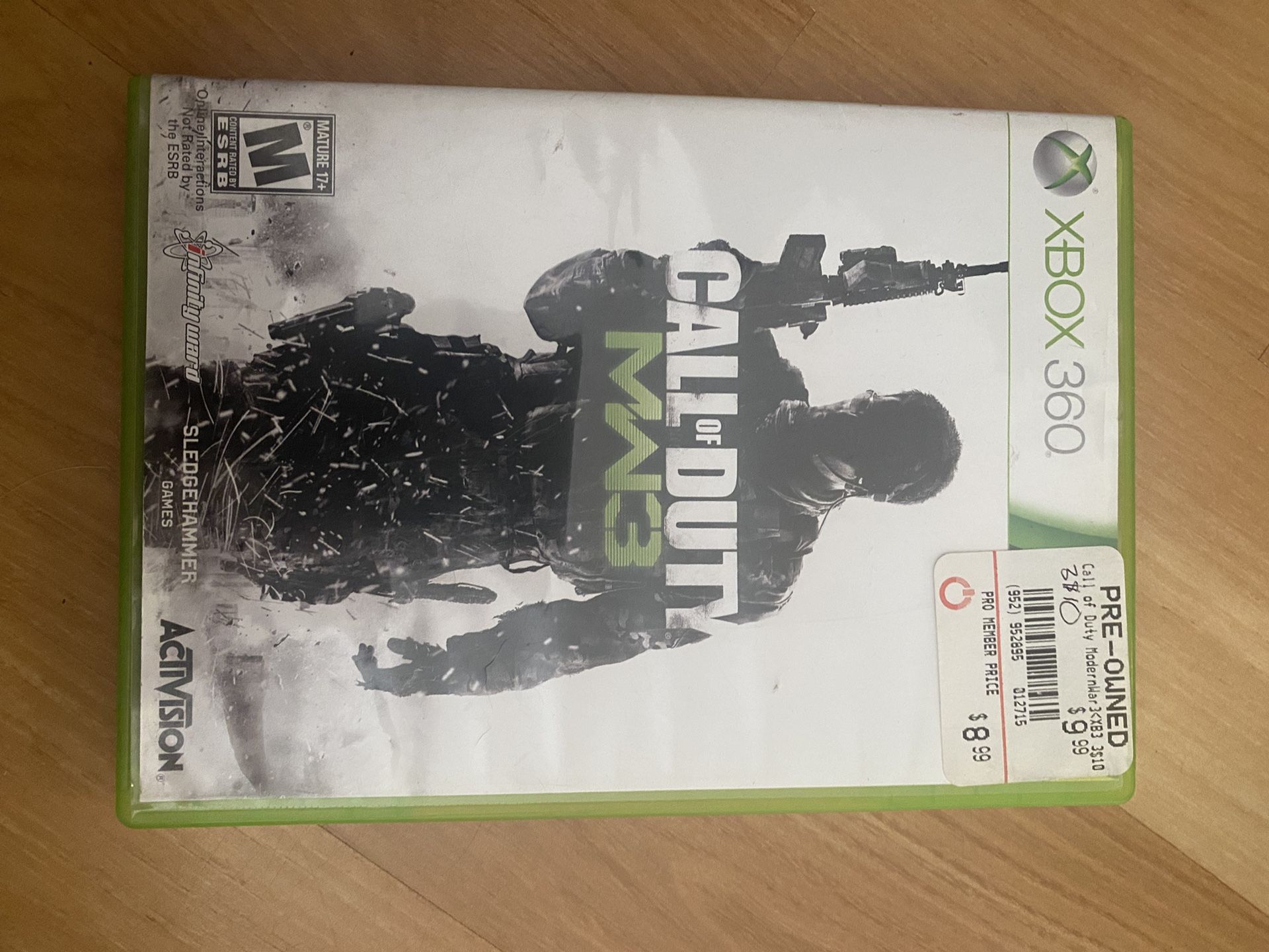 Call Of Duty MW3 Xbox 360