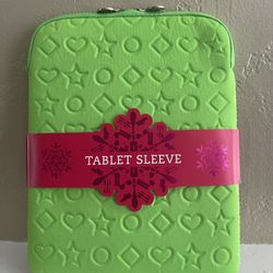 Neon Green Tablet Sleeve
