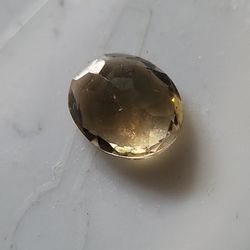 Citrine 3ct. Faceted Gem