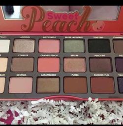 too faced peach palette