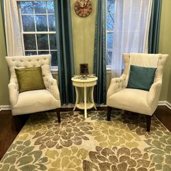 Accent Chairs And Table.Couch Living Room