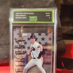 1998 Topps Mystery Finest #ILM3 Greg Maddux HOF EJE MINT 9