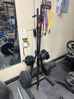 BodyPump Les Mills Weight Plate and Bar Storage Rack