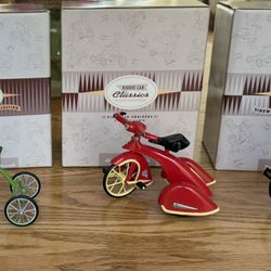 4 Hallmark Kiddie Car Collectibles