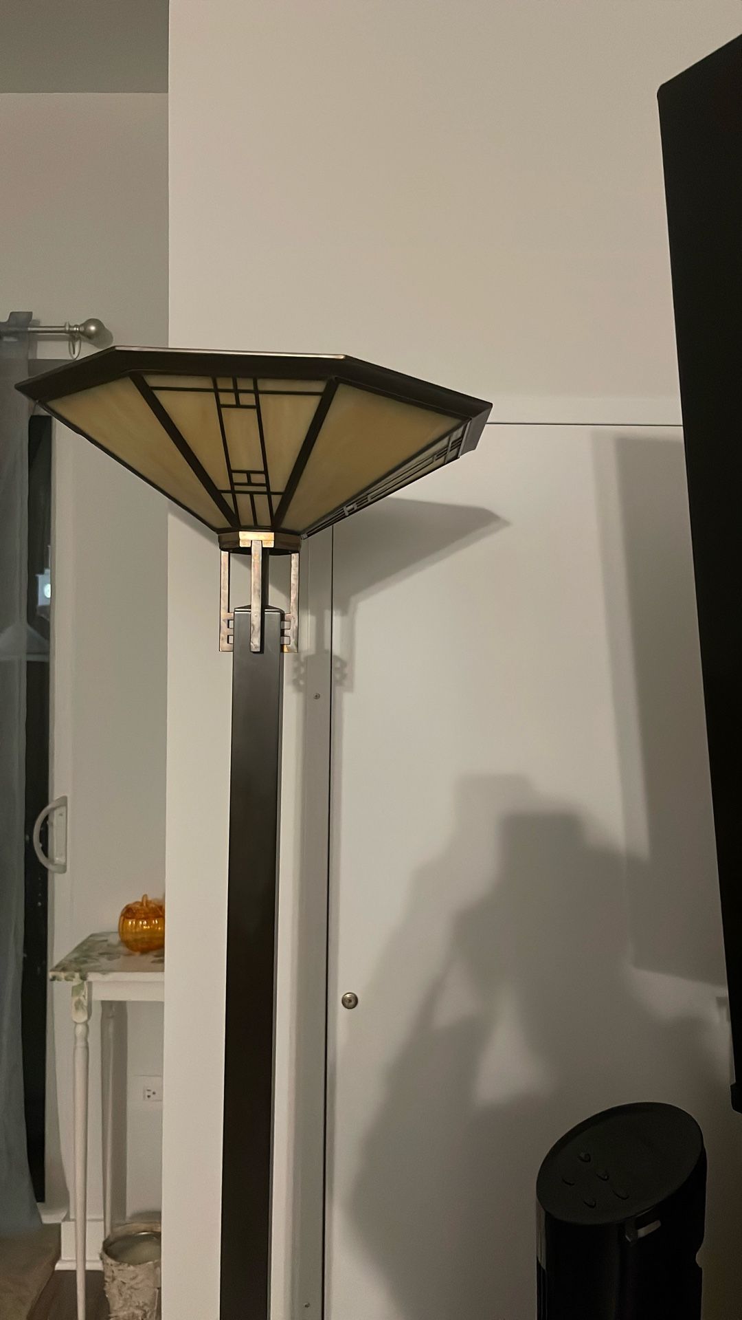 Floor Lamp With Stain Glass