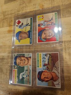 Vintage baseball cards