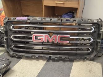 Gmc Front Grille With Emblem