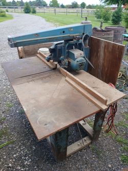 Dewalt radial arm
