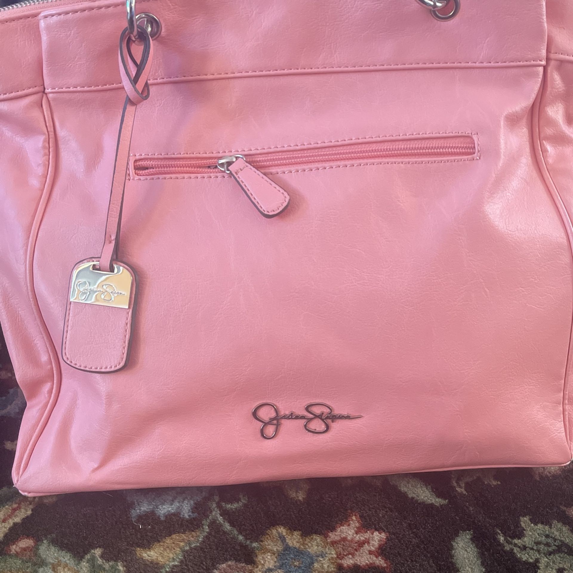 Jessica simpson pink handbag outlet