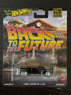 Hot Wheels Premium Pop Culture Back to The Future Ford Super De Luxe