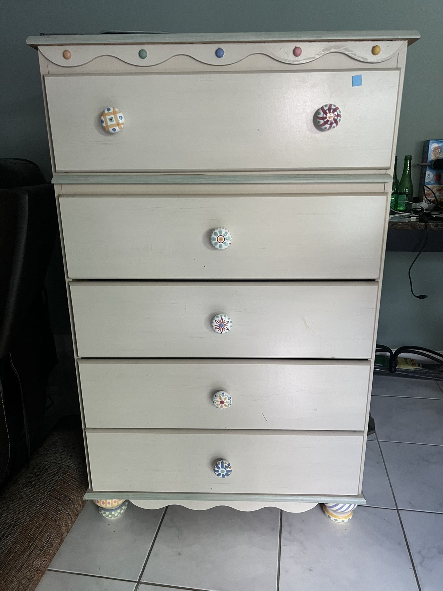 5 Drawer Kids Dresser
