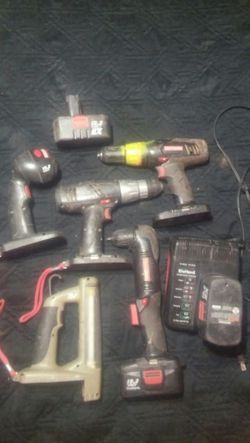 For sale or trade CRAFTMAN ELECTRIC TOOLS WITH CHARGER AND BATTERIES