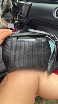 Calvin Klein Ribbed Crossbody Bag