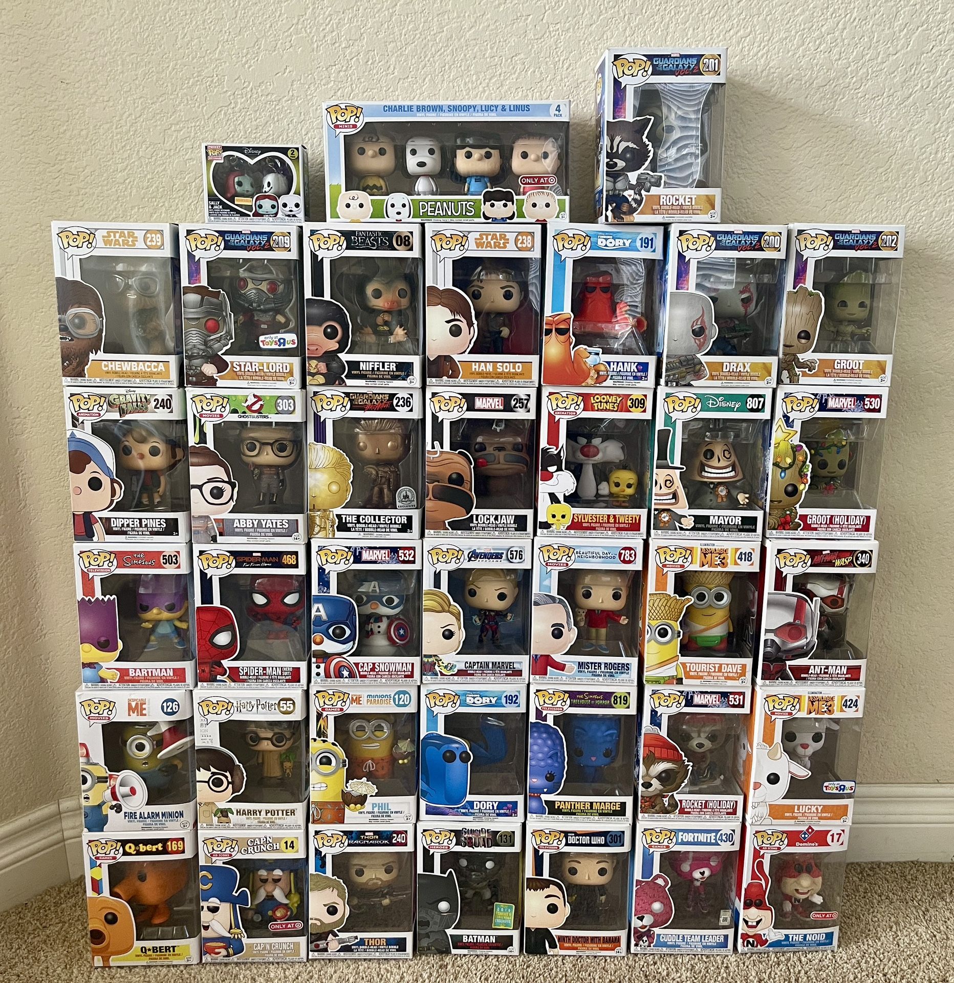 Funko Pop Lot Of 38 - Variety