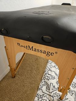 Massage/Eyelash Table and rolling chair