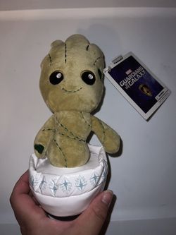 Kid robot MARVEL POTTED BABY GROOT GUARDIANS OF THE GALAXY 8 PHUNNY PLUSH  for Sale in Phoenix, AZ - OfferUp