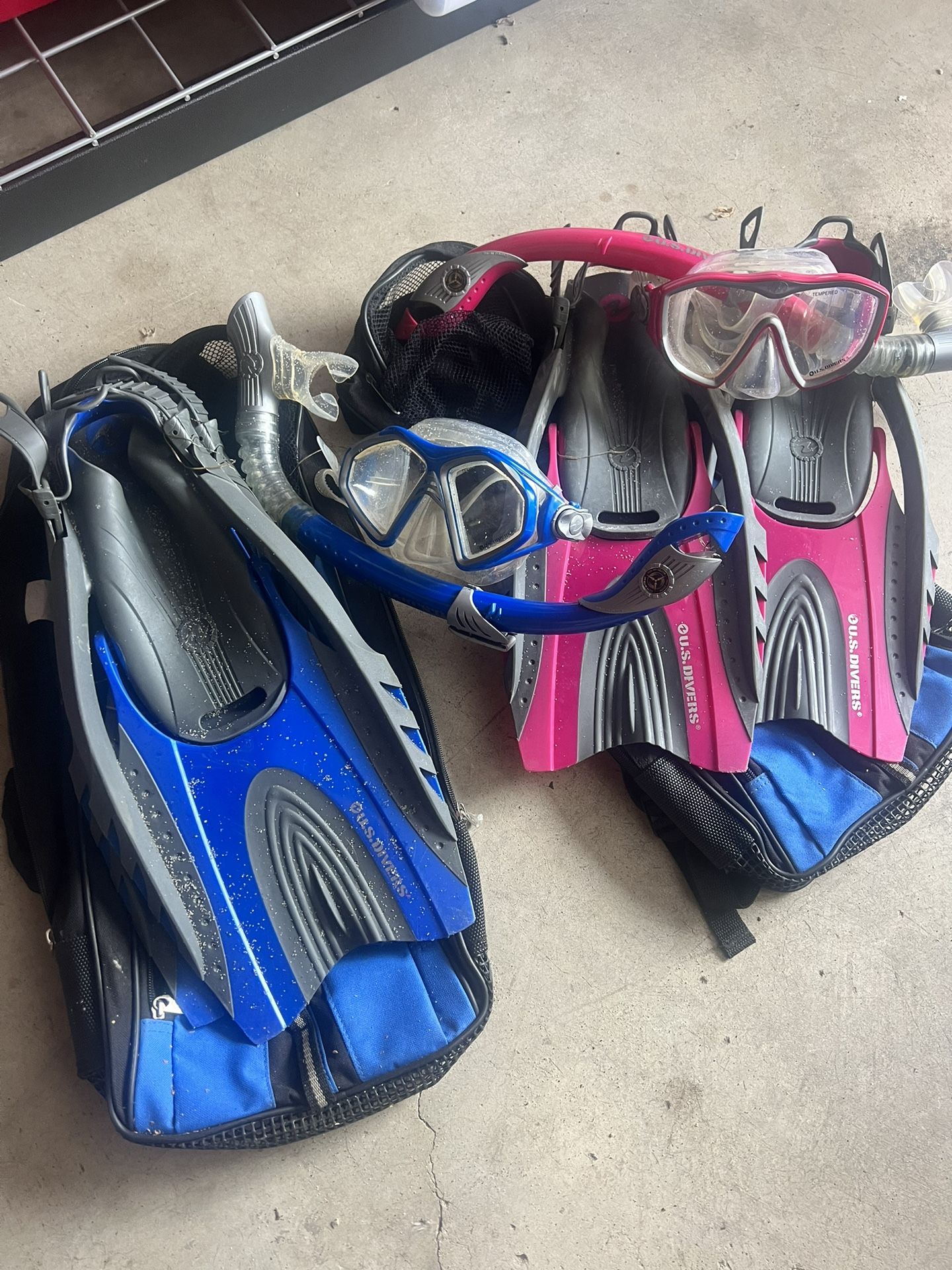 us divers snorkeling gear