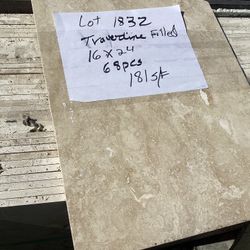 Lot 1832 Travertine 16x24
