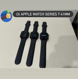 Apple Watch Series 7 41mm GPS – Good Condition (3 Available)⌚️
