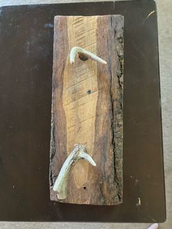 Wooden and Antler stand or rack
