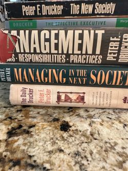 5 books Peter Drucker