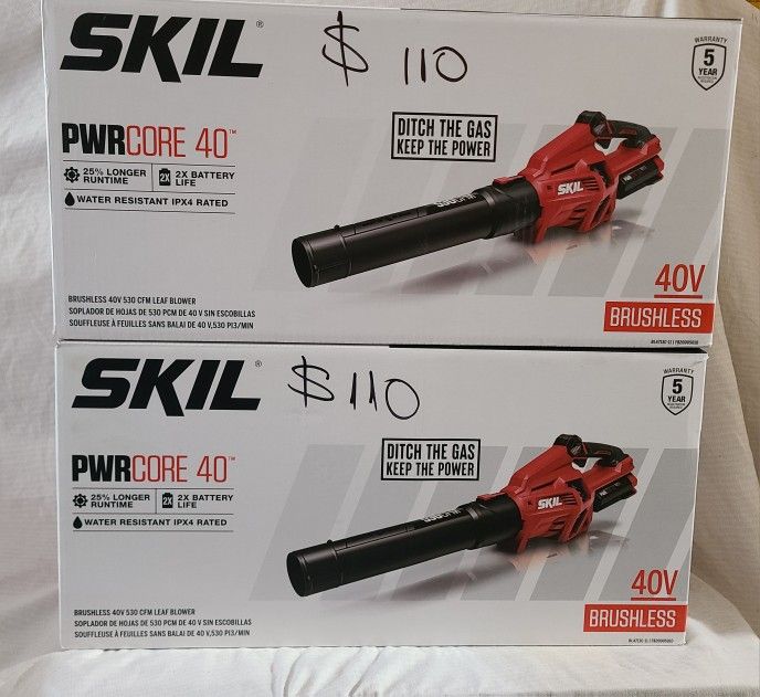 SKIL PWR CORE 40V Brushless Leaf Blower