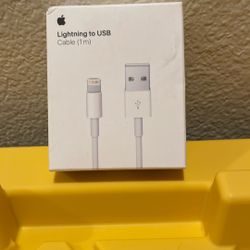 Genuine OEM Apple Lightning to USB Cable, Model A1856 | MQUE2AM/A (New)