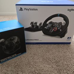 G29 Logitech Wheel + Shifter (New)