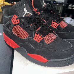Size 11 Air Jordan 4 Retro 'Red Thunder'