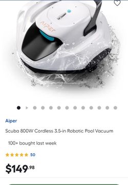 Aiper Scuba 800W Robotic Pool Cleanr Brand New