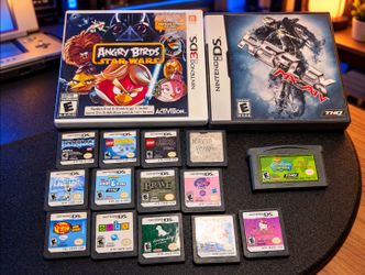 Nintendo DS / 3DS & GBA Games Lot – LEGO, Spider-Man, Hello Kitty + More