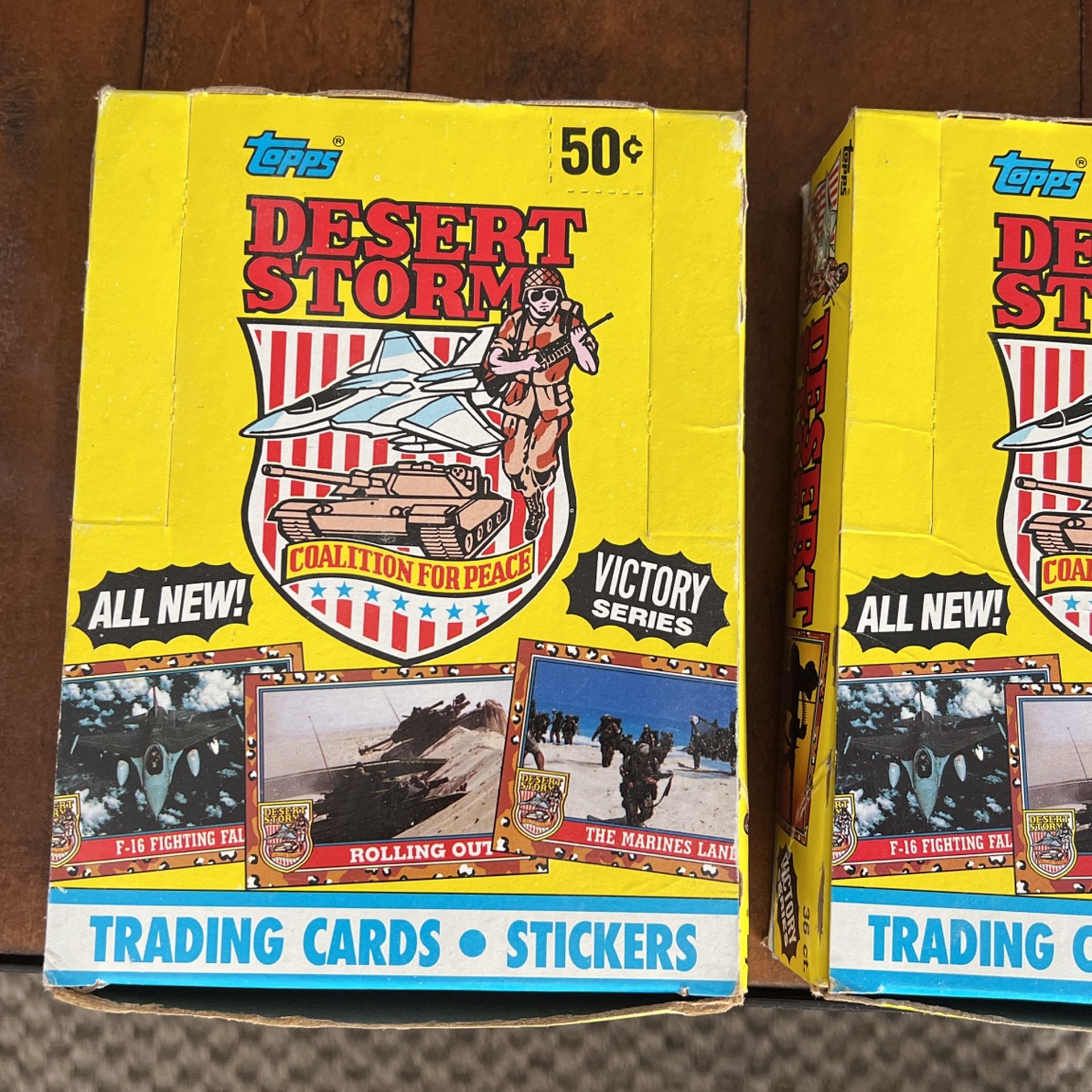 Desert Storm Victory Series Trading Cards
