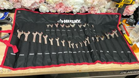 Husky Ratcheting Wrench Set with Pouch (30-Piece)