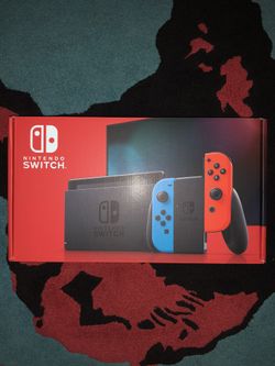 Nintendo Switch V2 Neon Joy-cons Brand New in Hand