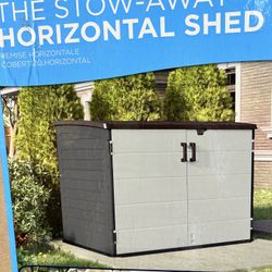 Suncast Horizontal Shed Stow-away