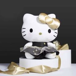 Hello Kitty Gold Plushie!