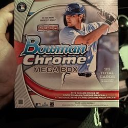 2025 Bowman Chrome Mega Box