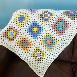 Crocheted Baby Blanket 