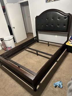 Queen Bed Wooden Frame