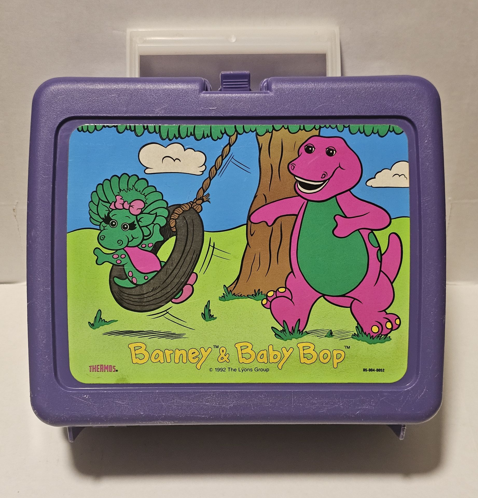 BARNEY LUNCH BOX