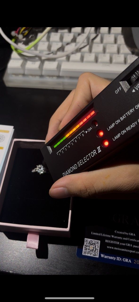 ✨️1ct Ring - Sparkles Like a Diamond💎 - Size 7📏 -GRA Certified✅️